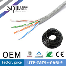 SIPU chaud vendre utp cat5e lan câble 2pr 24awg usine prix